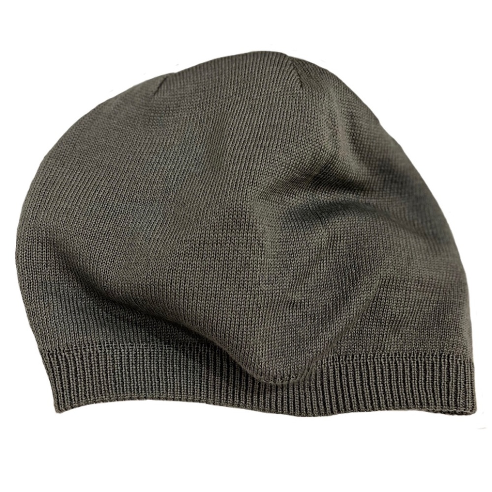 NWT TNF The North Face Black / Grey Striped Brigadier Knit Beanie, Unisex - Picture 3 of 14
